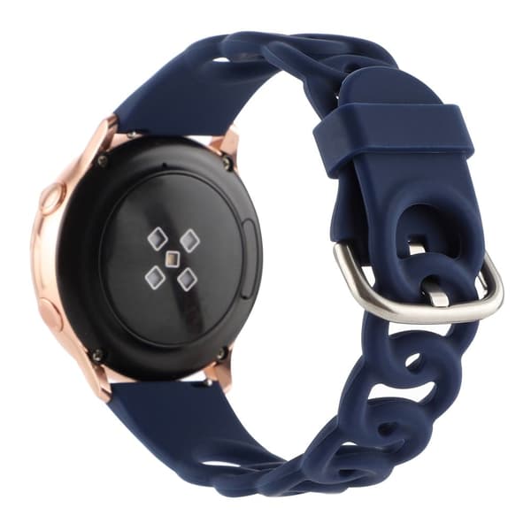 20mm Universal donut hollow strap - Midnatsblå Blue