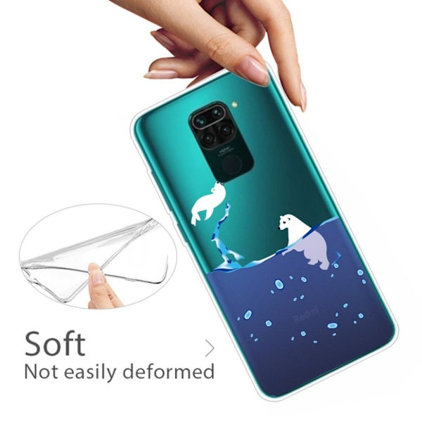 Deco Xiaomi Redmi Note 9 Cover - Isbjørn Blue