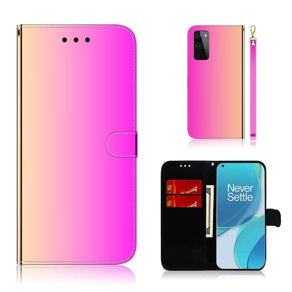 Mirror OnePlus 9 Flippetui - Rose Pink