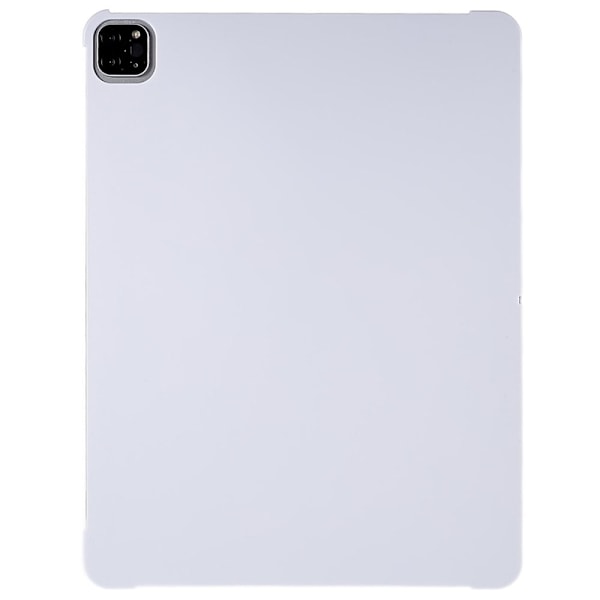 Apple iPad Pro 12.9 (2018) / (2020) / (2021) / (2022) Let, tyndt, hårdt, stødsikkert tablet etui i ensfarvet anti-ridse-cover - Hvid White