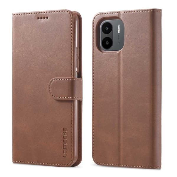 LC.IMEEKE Xiaomi Redmi A1 Flip Etui - Brun Brown