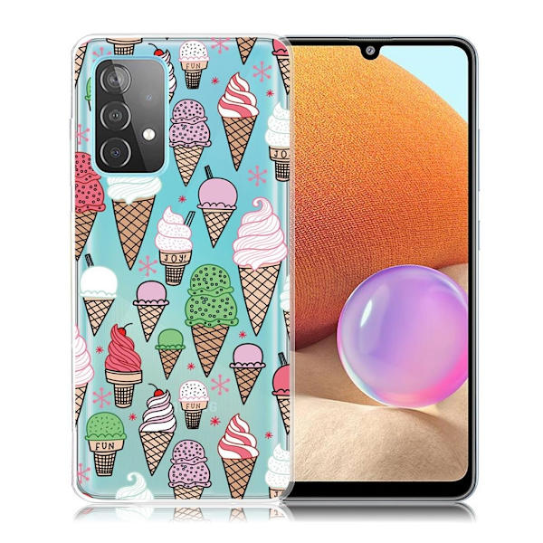 Deco Samsung Galaxy A32 Etui - Ice Cream Multicolor