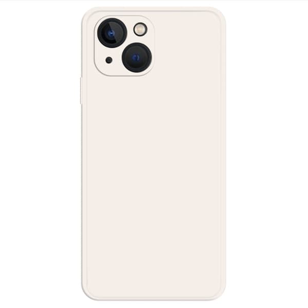 Skråt, gummicover cover til iPhone 13 - Beige Brown
