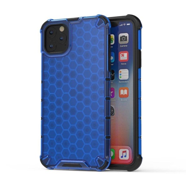 Bofink Honeycomb iPhone 11 Pro Max skal - Blå Blå
