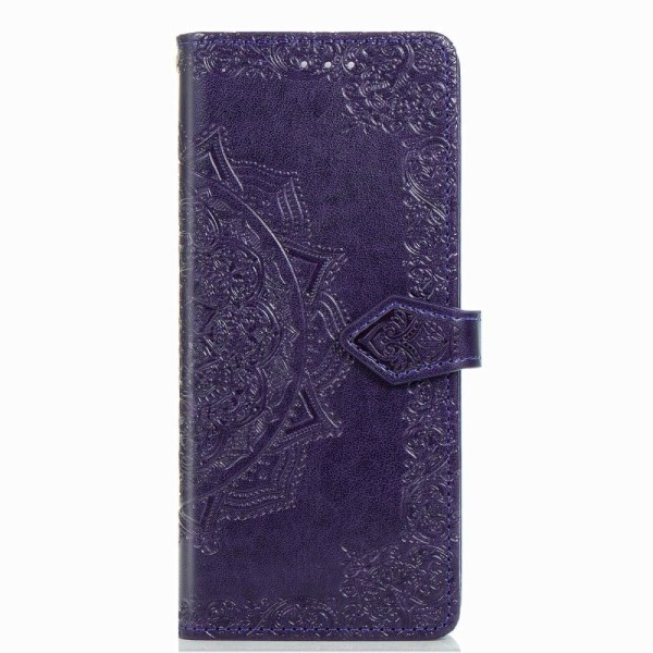 Mandala Samsung Galaxy Z Fold3 5G Flip Etui - Lilla Purple