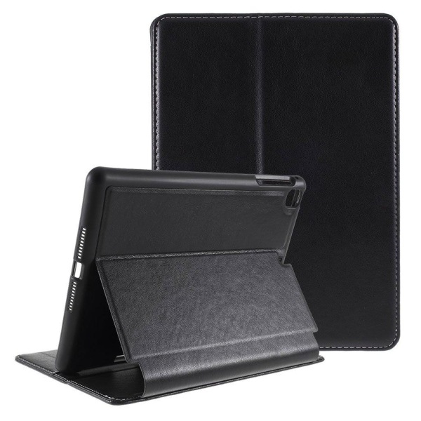 iPad Mini (2019) leather case with pen slot - Black Black