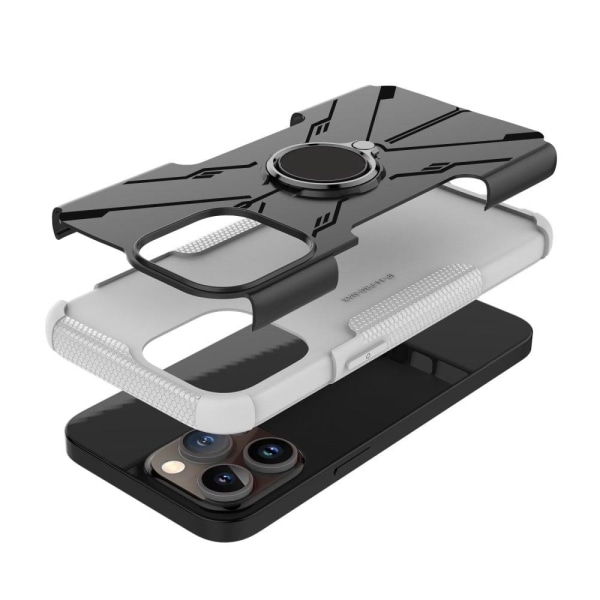 Magneettikannatin iPhone 14 Pro:lle - Valkoinen White