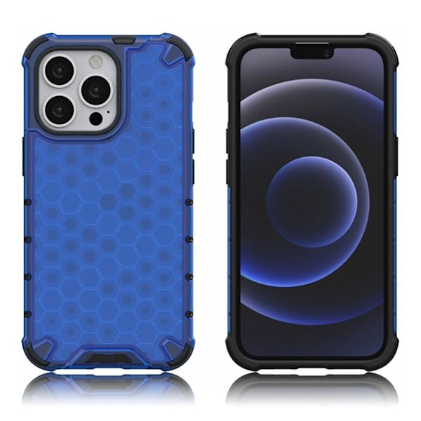 Bofink Honeycomb iPhone 13 Pro deksel - Blå Blue
