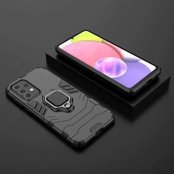 Ring Guard Case Samsung Galaxy A33 5G - Sort Black
