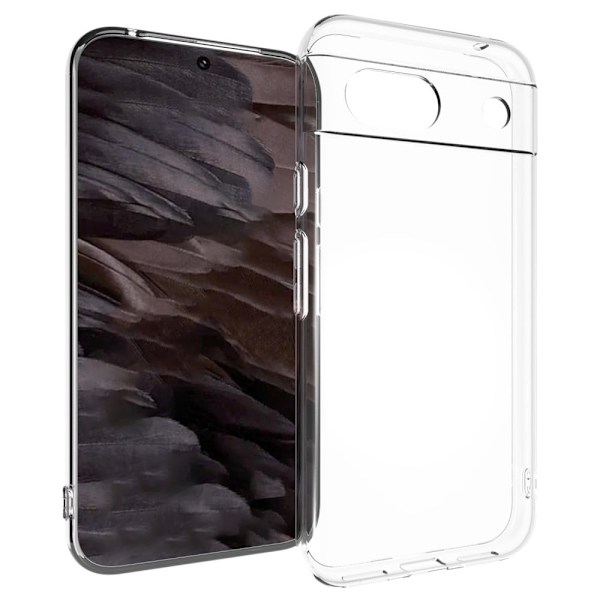Ultratynt gjennomsiktig deksel for Google Pixel 8A Transparent