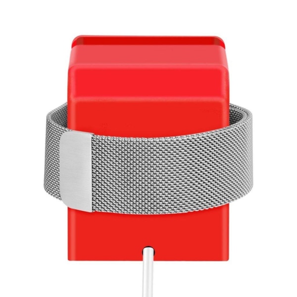 Apple Watch Series 5 40mm / 44mm cool silikone stand - Rød Red