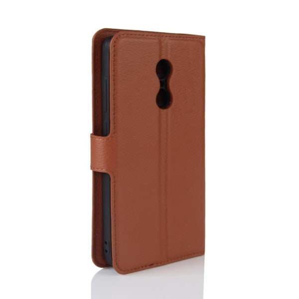 Xiaomi Redmi Note 4 Læder etui med indbygget pung - Brun Brown