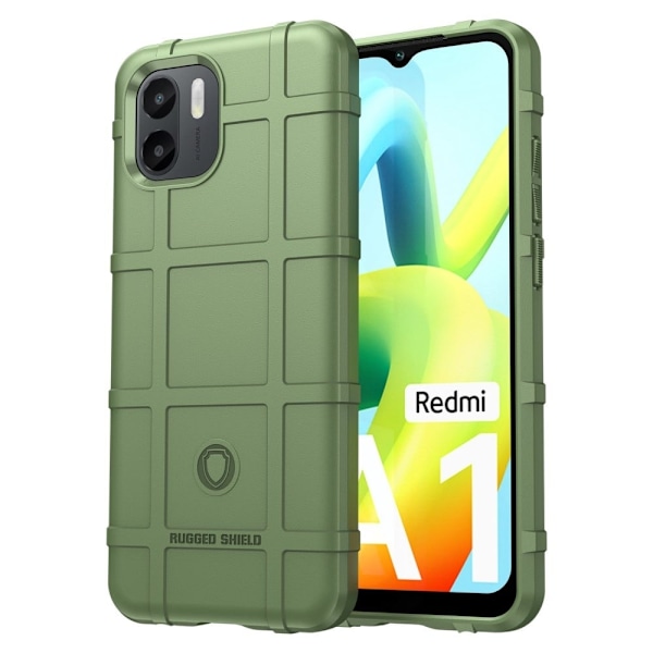 Rugged Shield Etui Xiaomi Redmi A1 - Grøn Green