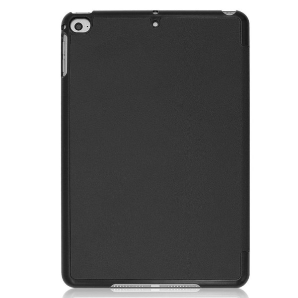 iPad Mini (2019) tre-fold læderetui - Sort Black