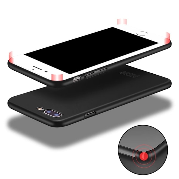 MOFI Slim Shield iPhone 8 Plus / iPhone 7 Plus skal - Svart Svart