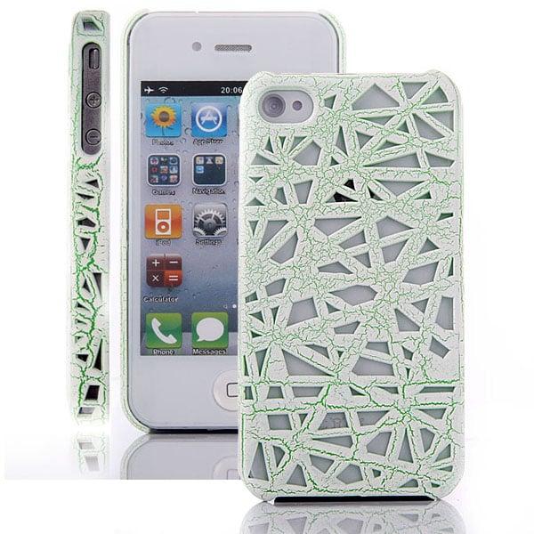 Synergy (hvid) etui til iPhone 4/4S Green