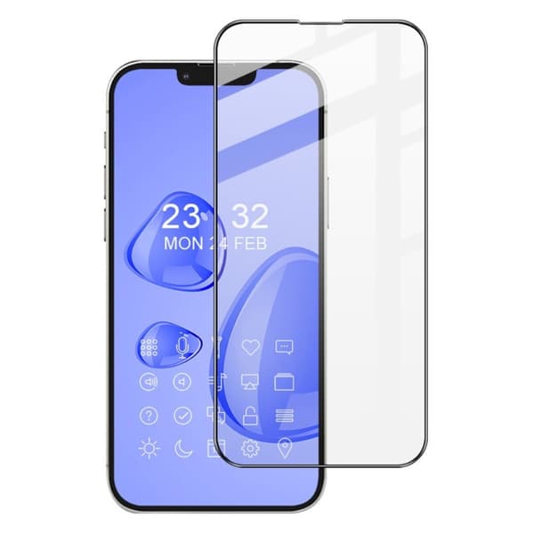 IMAK Pro+ skjermbeskytter i herdet glass for iPhone 13 Transparent