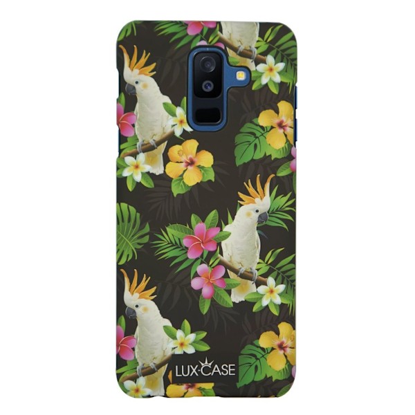 Lux-Case Tropicase™ for Samsung Galaxy A6 Plus (2018) -Cockatoo Multicolor