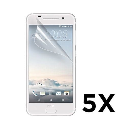 Skjermbeskytter til HTC One A9. 5 Stk. Transparent