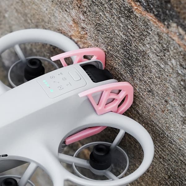 BRDRC Bumper Guard DJI Neo Drone Gimbal Lens Anti-Collision ABS Protective Bar - Rosa Rosa