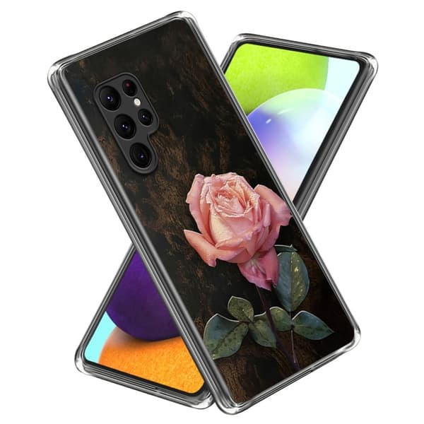 Deco Samsung Galaxy S24 Ultra skal - Ros Rosa