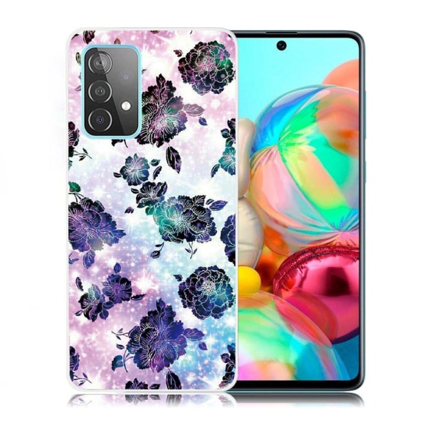 Deco Samsung Galaxy A72 5G kotelot - Kukka Kuvio Multicolor