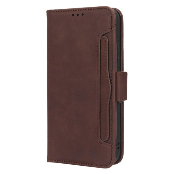 Moderni Nahkalaukku For Samsung Galaxy A54 - Ruskea Brown