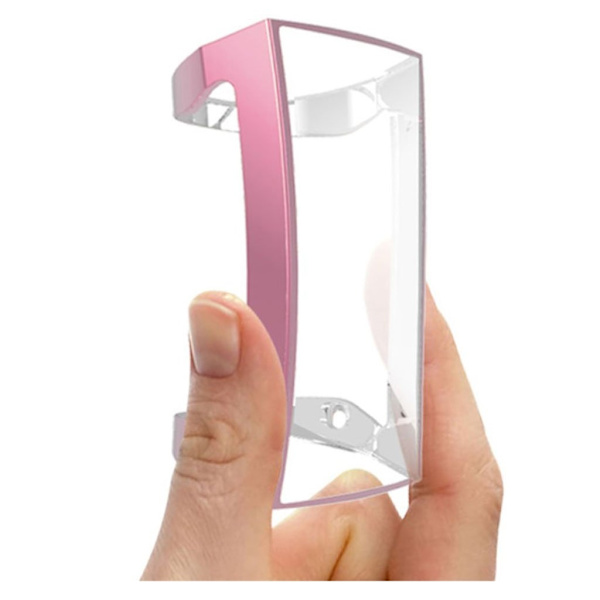 Fitbit Charge 3 galvaniseret etui - Rødguld Pink