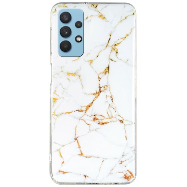 Marble Samsung Galaxy A32 Etui - Hvid White