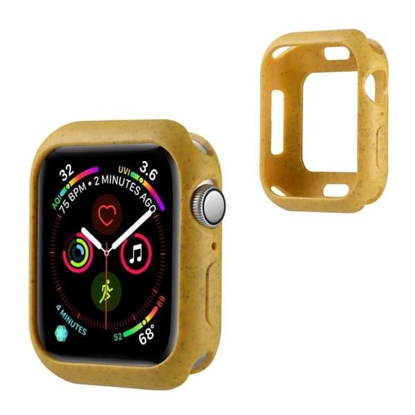 Apple Watch Series 3/2/1 38mm simple holdbart etui - Gul Yellow