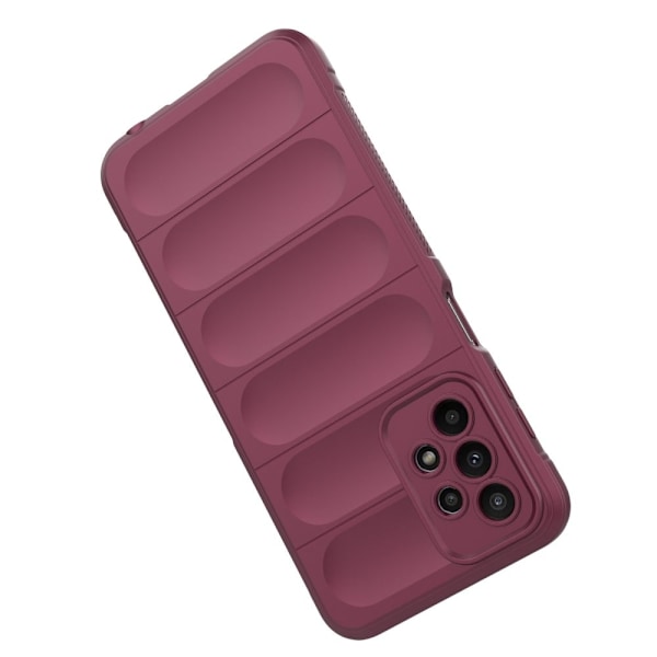 Mjukt greppformat Samsung Galaxy A23 5G skal - Röd Röd