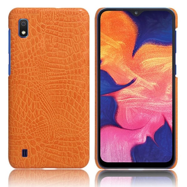 Croco Samsung Galaxy A10 skal - Orange Orange