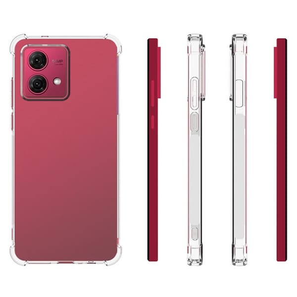 Lux-Case Airbag-skydd för Motorola Moto G84 5G Transparent