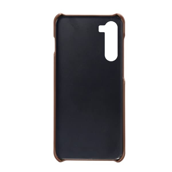 Dual Card Etui Motorola Edge S30 - Brun Brown
