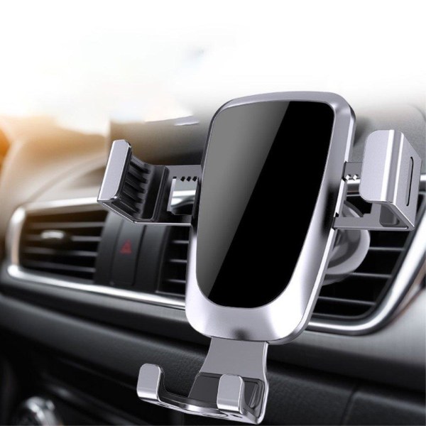 YC08 360 degree air vent phone mount holder - Black Svart