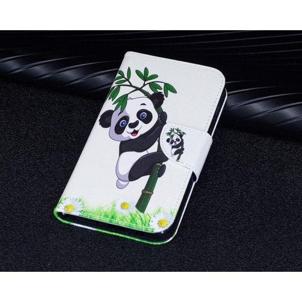 Samsung Galaxy J7 (2017) Fodral med unikt motiv  - Panda i träd multifärg