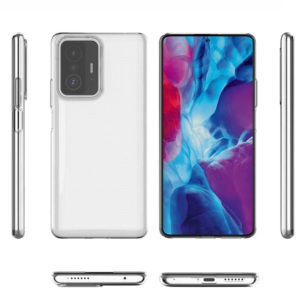 Ultrasmalt transparent fodral för Xiaomi 11T / 11T Pro Transparent
