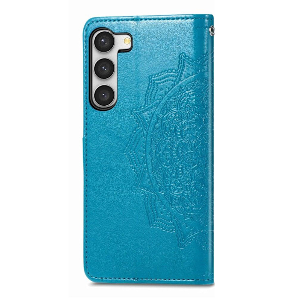 Mandala Samsung Galaxy S23 Flip Etui - Blå Blue