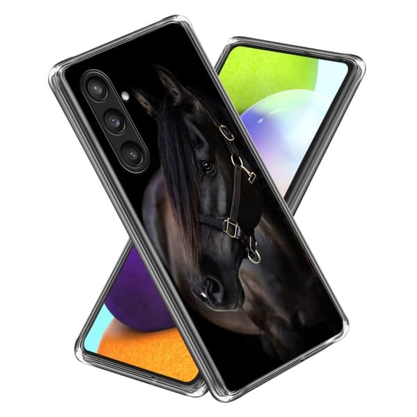 Deco Samsung Galaxy S23 FE skal - Svart Hästprins Svart