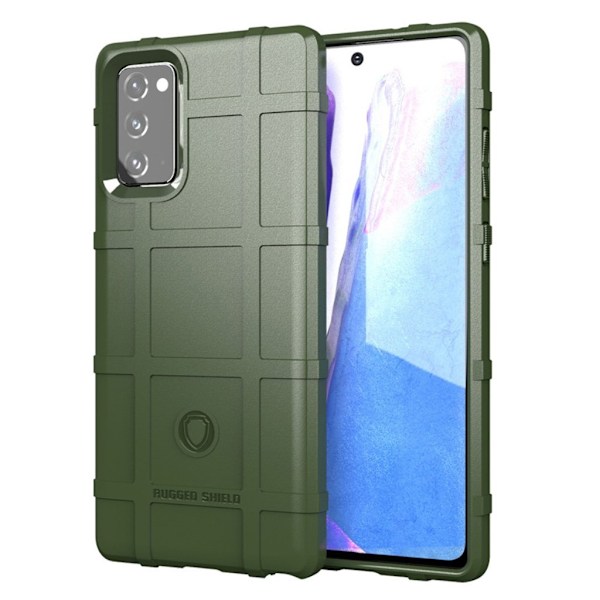 Rugged Shield Etui Samsung Galaxy Note 20 - Militærgrøn Green