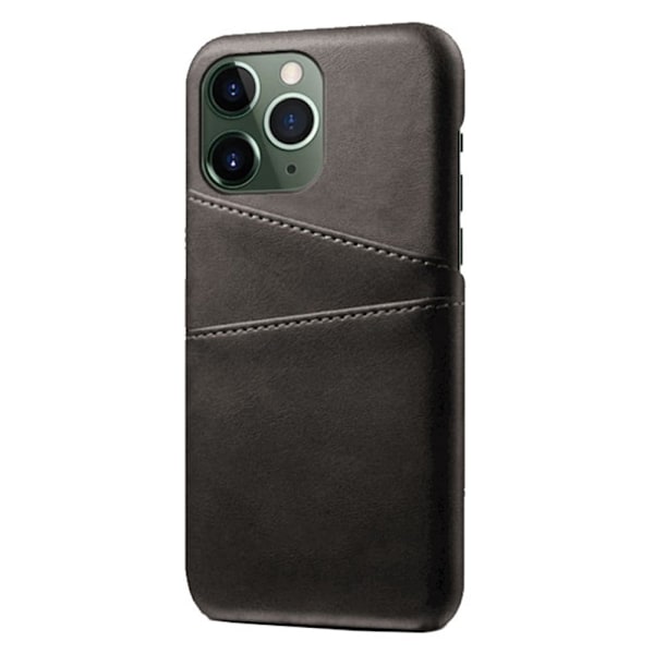Dual Card iPhone 14 Pro cover - Sort Black