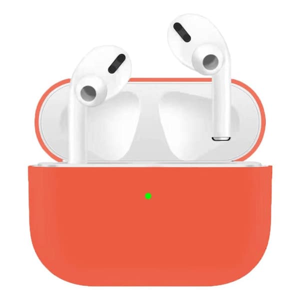 AirPods Pro ultratunt silikonfodral - Aprikos Orange