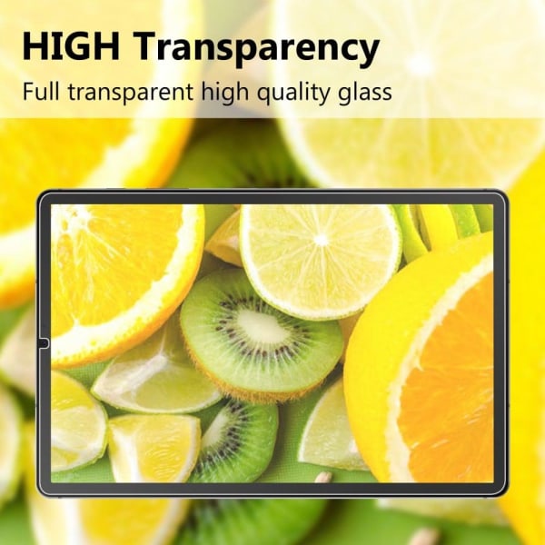 Samsung Galaxy Tab S6 Lite HD karkaistua lasia näytön suojakalvo Transparent