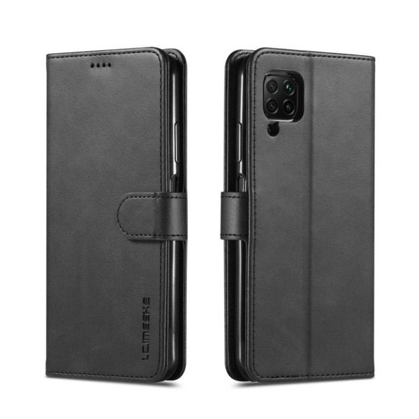 LC.IMEEKE Huawei P40 Lite / Nova 6 SE Flip kotelot - Musta Black