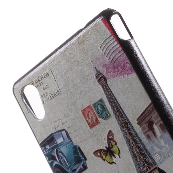 Westergaard Sony Xperia Z3+ Cover - Blomster And Eiffeltårnet Multicolor