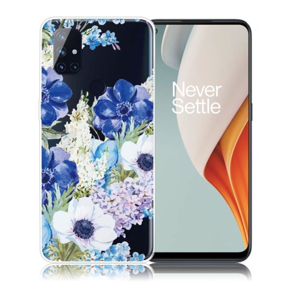Deco OnePlus Nord N100 etui - blomster Multicolor
