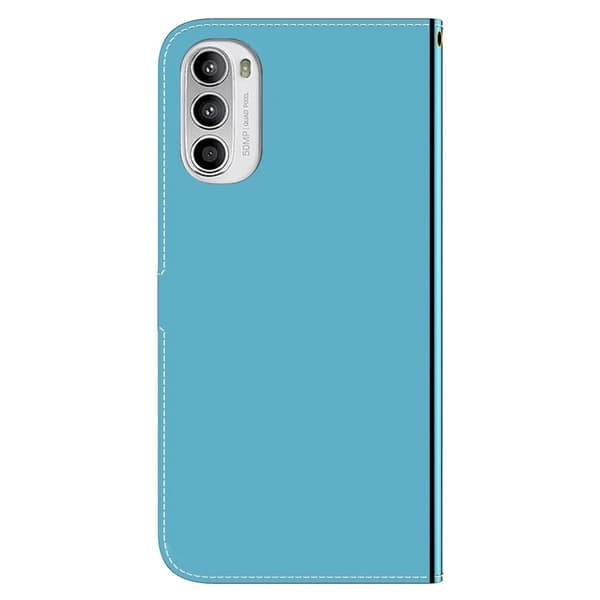 Mirror Motorola Moto G62 5G fodral - Blå Blå