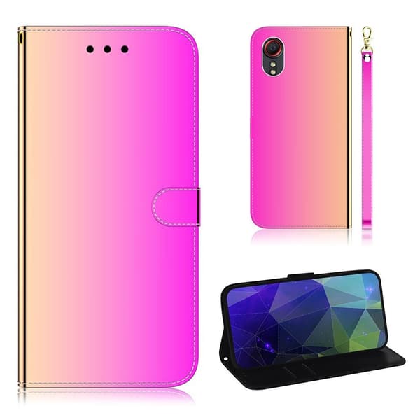 Mirror etui til Samsung Galaxy Xcover 5 - Rose Pink