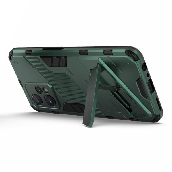 Stöttåligt Realme 9 Pro Plus hybridskal - Grön Grön