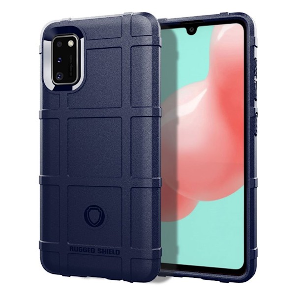 Rugged Shield Samsung Galaxy A41 skal - Blå Blå